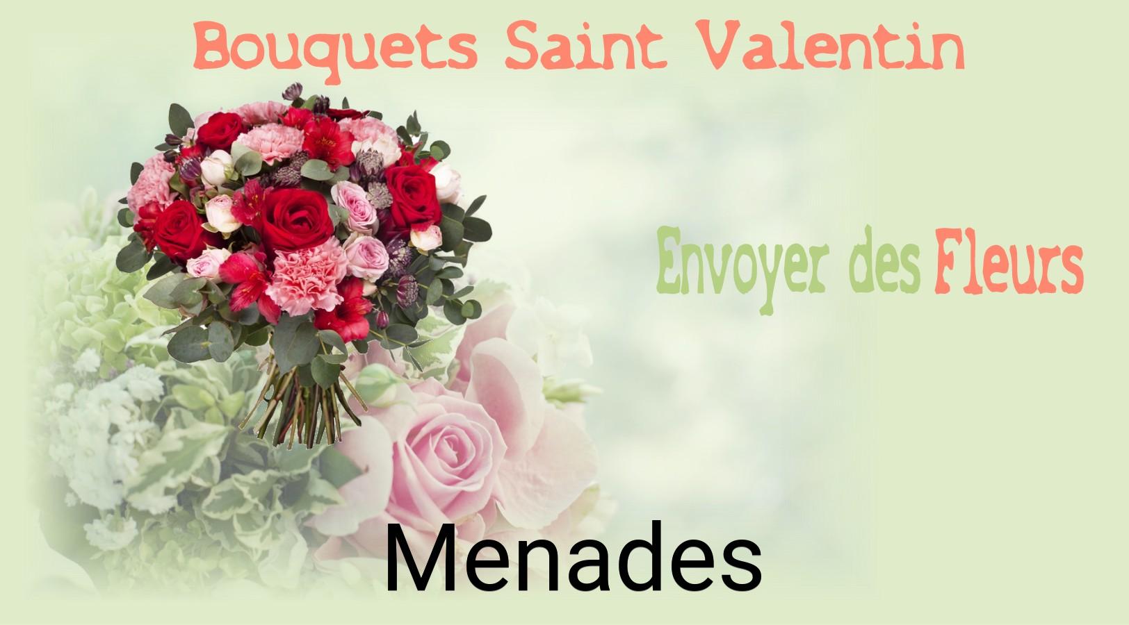 Roses de Saint-Valentin livrées à Menades